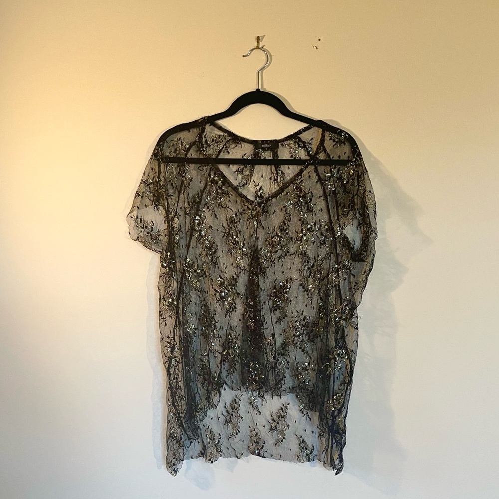 Sheer Tunic Top